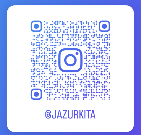 QR-Code zum Instagram-Account @JAZURKITA